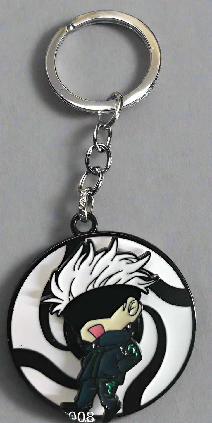 JUJUTSU KAISEN GOJO SATORU PREMIUM 360 DEGREE ROTATE Key Chain