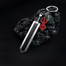 Anime Keychain Sword Jewelry Set Key Chain